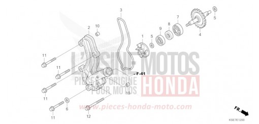 WATER PUMP CRF150RBS de 2025